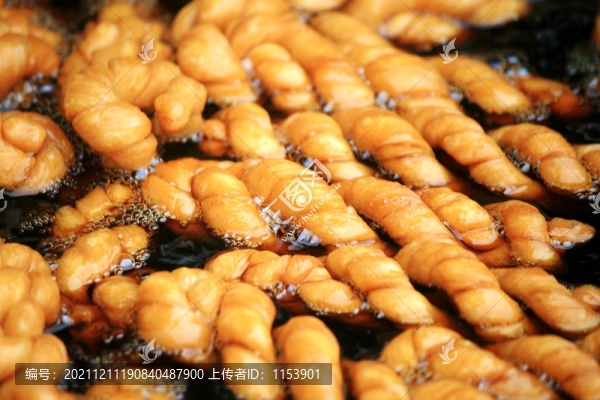 油炸麻花