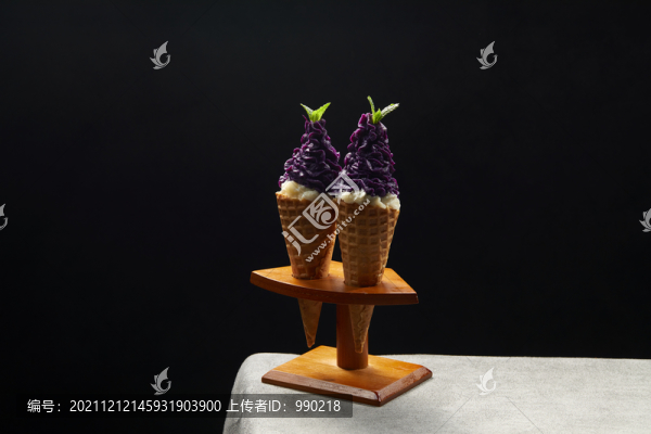 紫薯山藥卷