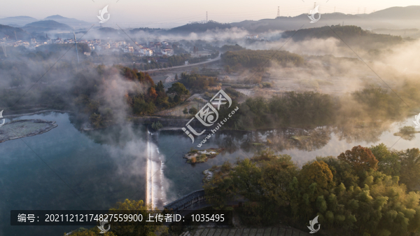 小河風光