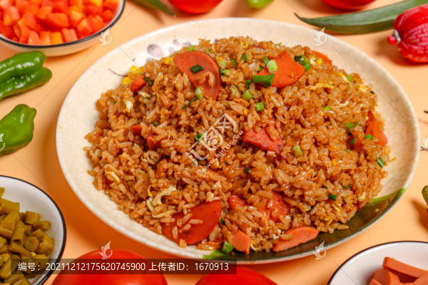 火腿腸炒飯