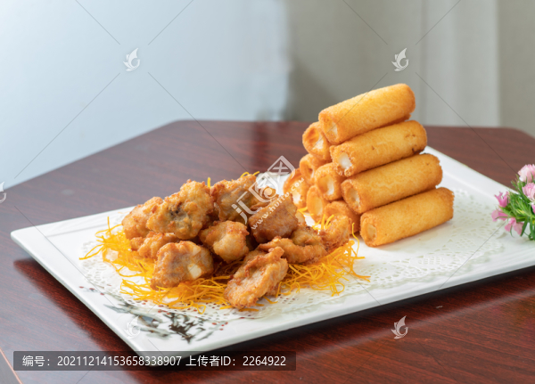 蒜香骨拼脆奶