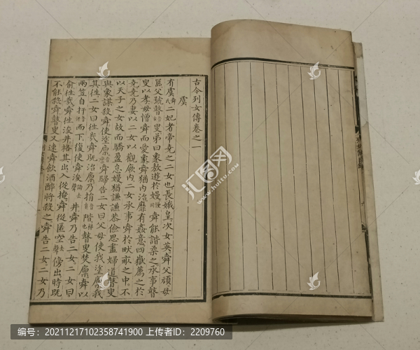 古今列女傳三卷