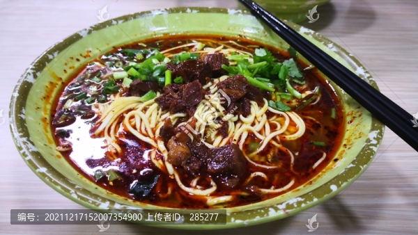 高清牛肉面特寫