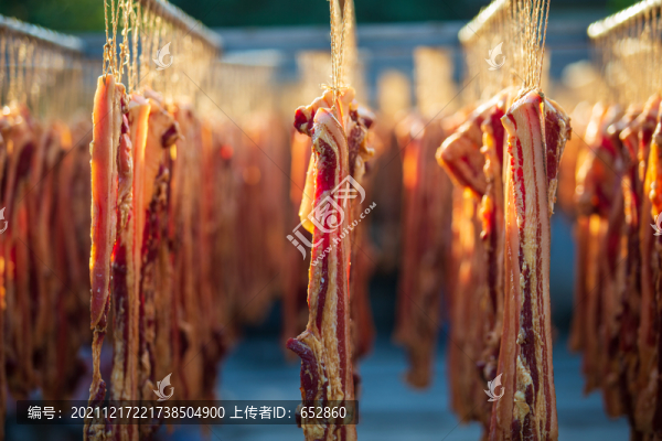 曬臘肉