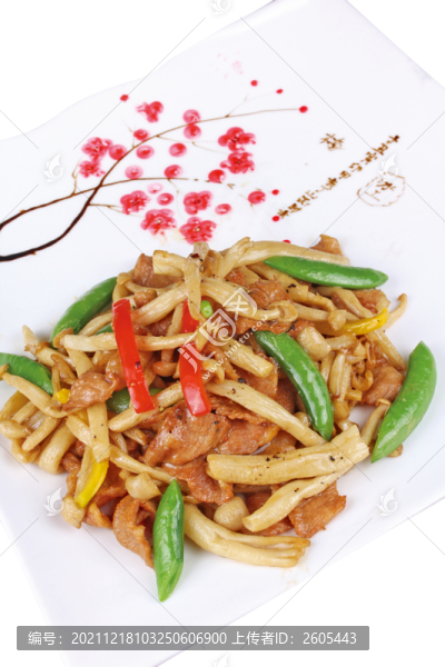 野菌爆爽肉