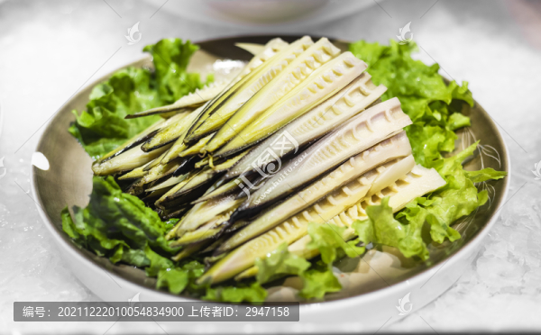 自助餐廳的涼菜美食