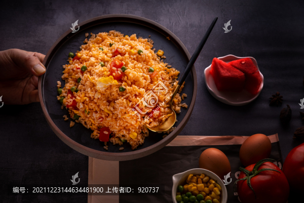 番茄蛋炒飯