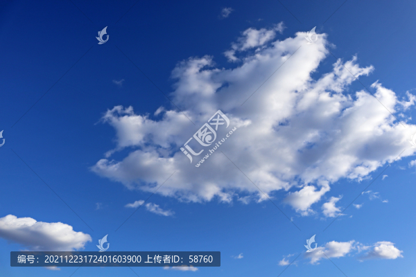 藍天白云