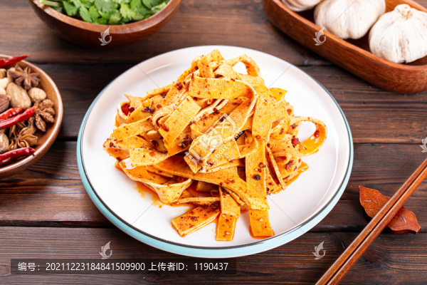 紅油干豆腐