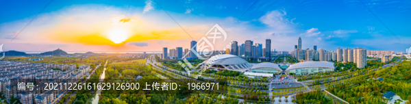 南通體育會展中心城市風(fēng)光