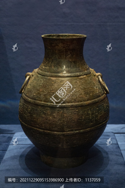 戰(zhàn)國采桑人物圓壺