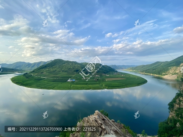 渾江大拐彎