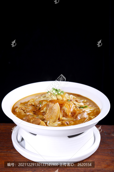 白菜粉條燒醬肉