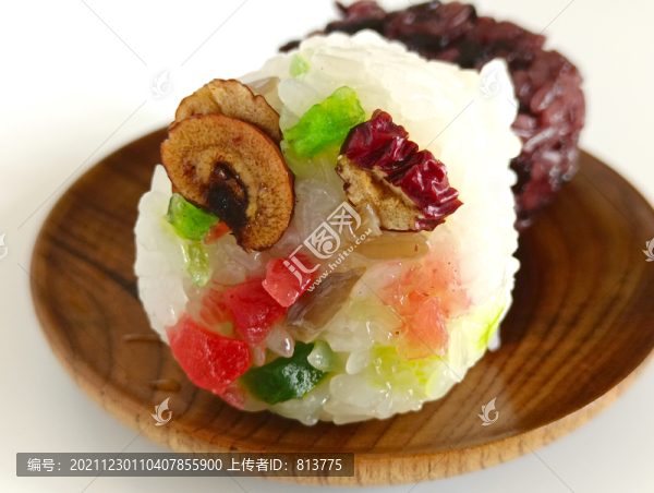 糯米飯團拍攝圖