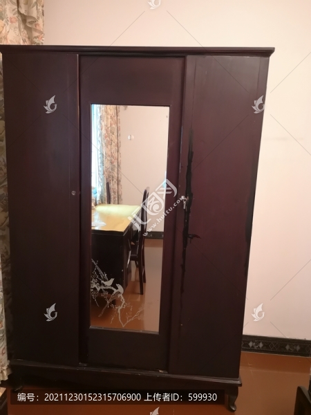 老家具三開柜