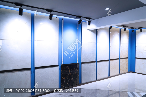 實拍瓷磚地板展廳