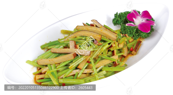 雞蛋干炒香芹