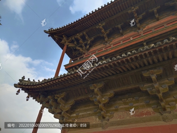 獨(dú)樂(lè)寺觀音閣斗拱