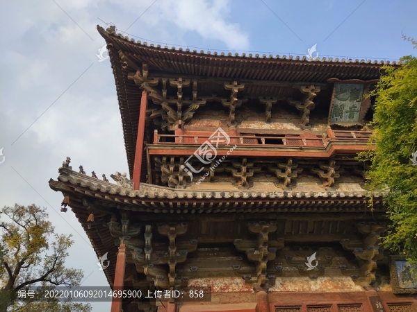 獨(dú)樂寺觀音閣斗拱