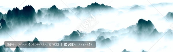 水墨山水畫(huà)