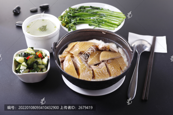 白切土雞飯