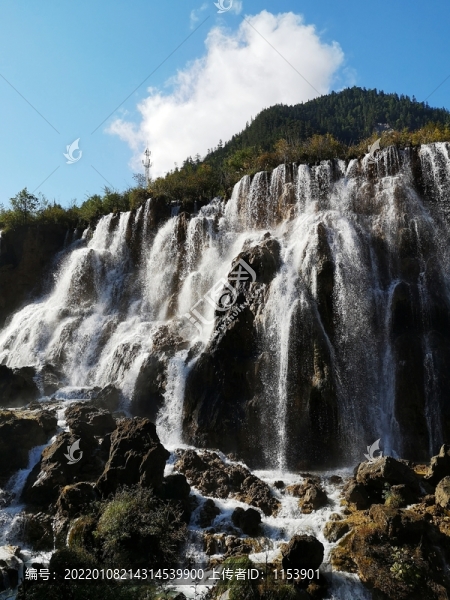 高山瀑布