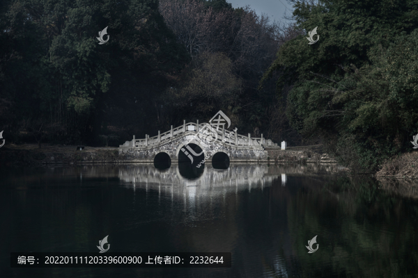 武漢東湖梅園的橋