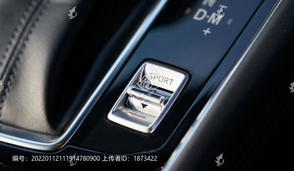 汽車駕駛運動模式按鍵照
