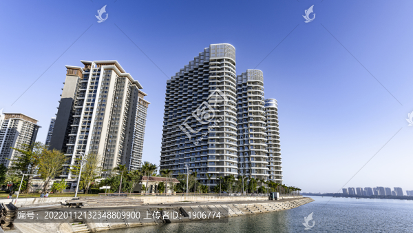 中國海南省?；◢u建筑風(fēng)景