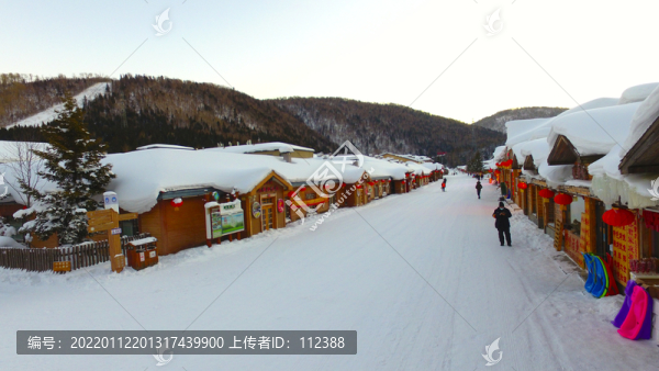 中國(guó)雪鄉(xiāng)東北旅游雪景
