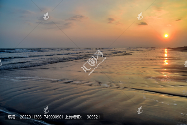 海灘日落