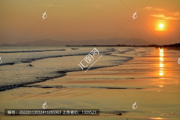 海灘日落