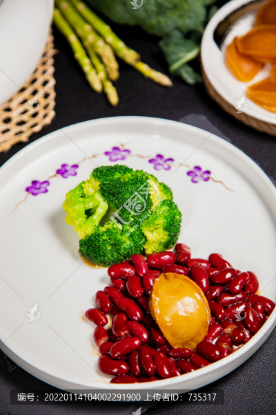 鮑魚(yú)紅腰豆