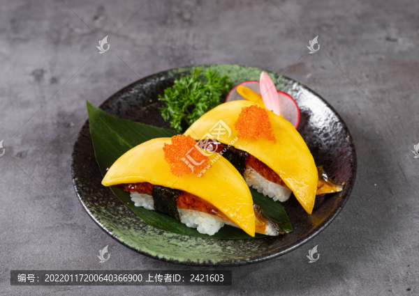 鰻魚芒果壽司