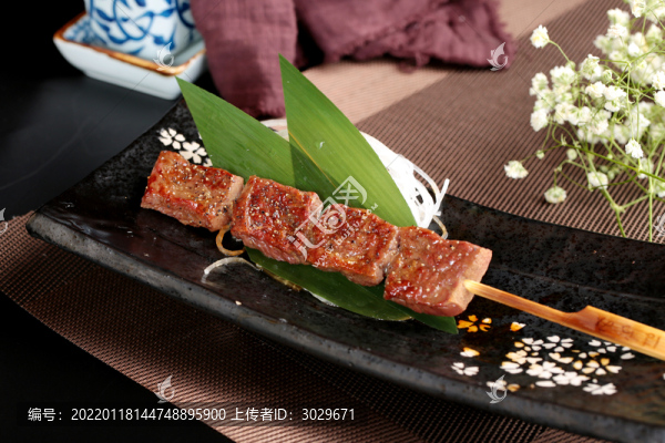 黑椒牛肉串