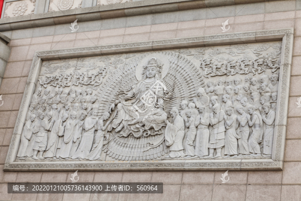 南山寺浮雕