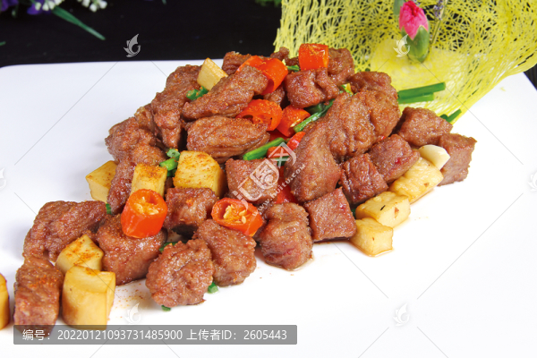 香辣牛肉粒