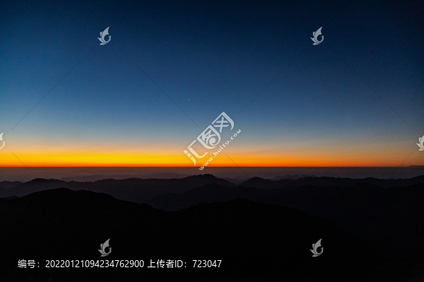 括蒼山日出