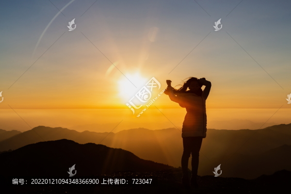 括蒼山日出