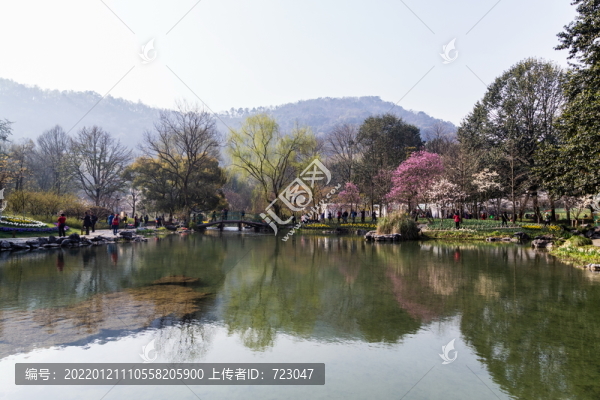 杭州太子灣公園春色