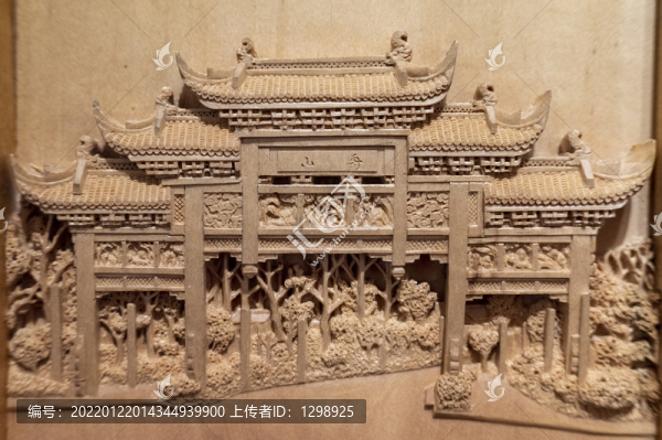 牌樓木雕