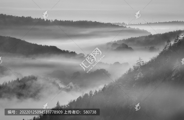 意境云霧風景