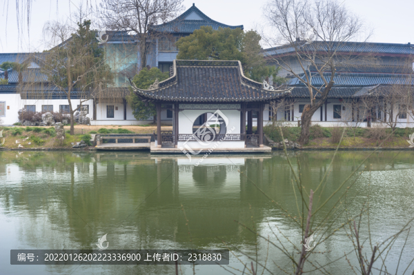 瘦西湖冬季園林景觀