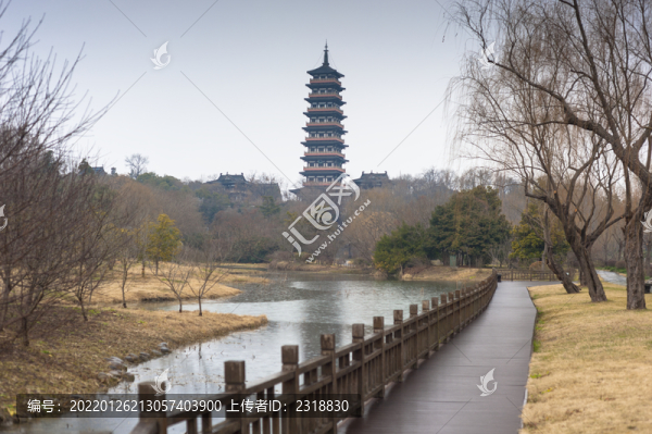 冬季園林