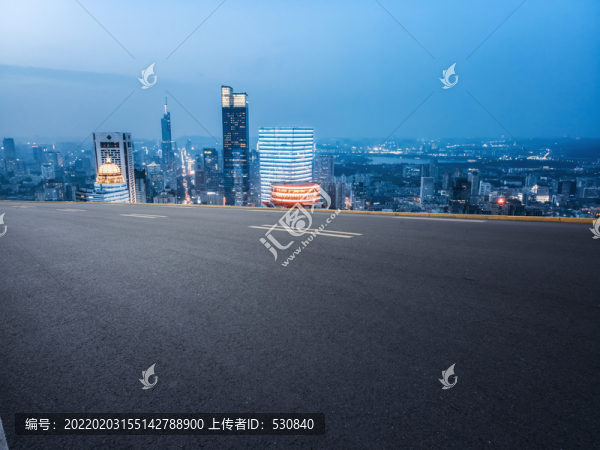 高速公路和金融區(qū)建筑