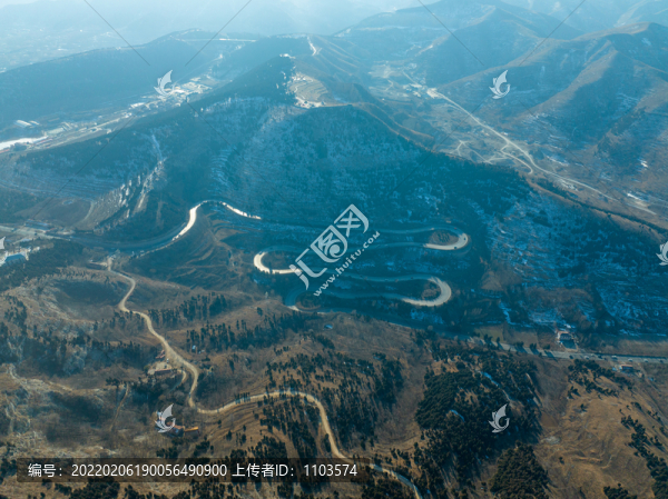 魯中川藏線青州牛角嶺盤山公路