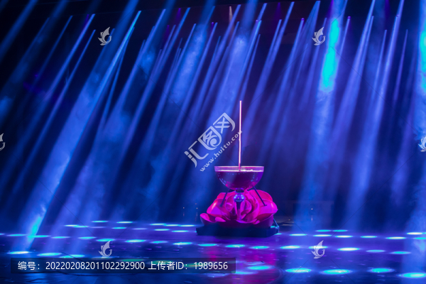 舞臺燈光背景