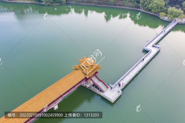 航拍湖南長沙烈士公園