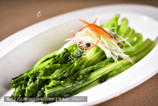 白灼菜心