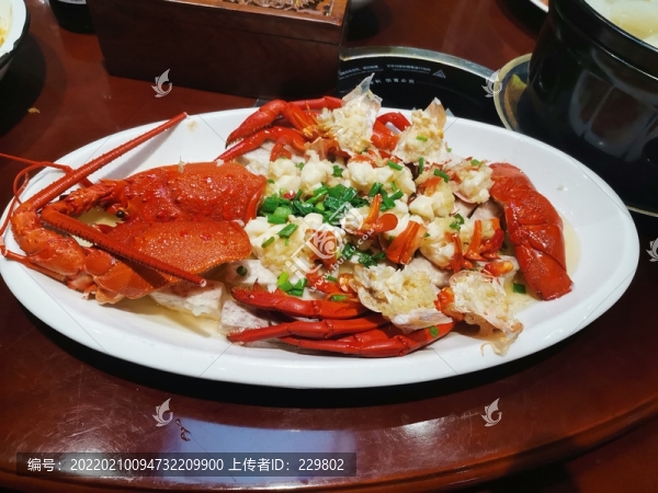 清蒸龍蝦